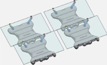Lapos tető napelem szerelőkészlet
