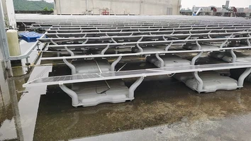 Beton lapos tetőn szerelhető napelemek